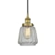 A thumbnail of the Innovations Lighting 616-1PH-12-7 Chatham Pendant Brushed Brass / Clear