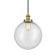 A thumbnail of the Innovations Lighting 616-1PH-16-12 Beacon Pendant Brushed Brass / Seedy