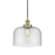 A thumbnail of the Innovations Lighting 616-1PH-12-12-L Bell Pendant Brushed Brass / Seedy