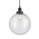 A thumbnail of the Innovations Lighting 616-1PH-16-12 Beacon Pendant Matte Black / Seedy