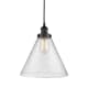 A thumbnail of the Innovations Lighting 616-1PH-15-12-L Cone Pendant Matte Black / Seedy