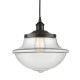 A thumbnail of the Innovations Lighting 616-1PH-12-12 Oxford Pendant Matte Black / Clear