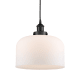 A thumbnail of the Innovations Lighting 616-1PH-12-12-L Bell Pendant Matte Black / Matte White