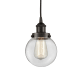 A thumbnail of the Innovations Lighting 616-1PH-10-6 Beacon Pendant Oil Rubbed Bronze / Clear