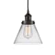 A thumbnail of the Innovations Lighting 616-1PH-10-8 Cone Pendant Oil Rubbed Bronze / Clear