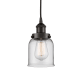 A thumbnail of the Innovations Lighting 616-1PH-10-5 Bell Pendant Oil Rubbed Bronze / Clear