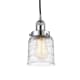 A thumbnail of the Innovations Lighting 616-1PH-10-5 Bell Pendant Polished Chrome / Deco Swirl