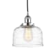 A thumbnail of the Innovations Lighting 616-1PH-10-8 Bell Pendant Polished Chrome / Clear Deco Swirl