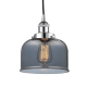 A thumbnail of the Innovations Lighting 616-1PH-10-8 Bell Pendant Polished Chrome / Plated Smoke