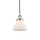 A thumbnail of the Innovations Lighting 616-1PH-10-8 Cone Pendant Polished Nickel / Matte White