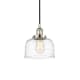 A thumbnail of the Innovations Lighting 616-1PH-10-8 Bell Pendant Polished Nickel / Clear Deco Swirl