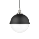 A thumbnail of the Innovations Lighting 616-1PH-17-13 Hampden Pendant Polished Nickel / Clear