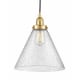 A thumbnail of the Innovations Lighting 616-1PH-15-12-L Cone Pendant Satin Gold / Seedy