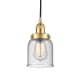 A thumbnail of the Innovations Lighting 616-1PH-10-5 Bell Pendant Satin Gold / Seedy