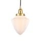 A thumbnail of the Innovations Lighting 616-1PH-12-7 Bullet Pendant Satin Gold / Matte White