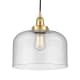 A thumbnail of the Innovations Lighting 616-1PH-12-12-L Bell Pendant Satin Gold / Seedy