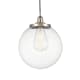 A thumbnail of the Innovations Lighting 616-1PH-18-14 Beacon Pendant Brushed Satin Nickel / Clear