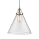 A thumbnail of the Innovations Lighting 616-1PH-15-12-L Cone Pendant Brushed Satin Nickel / Seedy