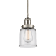 A thumbnail of the Innovations Lighting 616-1PH-10-5 Bell Pendant Brushed Satin Nickel / Clear