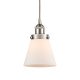 A thumbnail of the Innovations Lighting 616-1PH-10-6 Cone Pendant Brushed Satin Nickel / Matte White