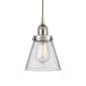 A thumbnail of the Innovations Lighting 616-1PH-10-6 Cone Pendant Brushed Satin Nickel / Clear