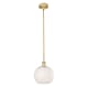 A thumbnail of the Innovations Lighting 616-1S 11 10 White Mouchette Pendant Alternate Image