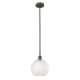 A thumbnail of the Innovations Lighting 616-1S 11 10 White Mouchette Pendant Alternate Image