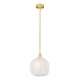 A thumbnail of the Innovations Lighting 616-1S 13 12 White Mouchette Pendant Alternate Image