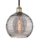 A thumbnail of the Innovations Lighting 616-1S 11 10 Athens Deco Swirl Pendant Black Antique Brass