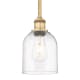 A thumbnail of the Innovations Lighting 616-1S 9 6 Bella Pendant Brushed Brass / Clear