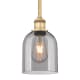 A thumbnail of the Innovations Lighting 616-1S 9 6 Bella Pendant Brushed Brass / Light Smoke