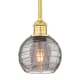 A thumbnail of the Innovations Lighting 616-1S 8 6 Athens Deco Swirl Pendant Satin Gold