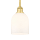 A thumbnail of the Innovations Lighting 616-1S 9 6 Bella Pendant Satin Gold / Glossy White