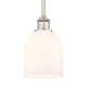 A thumbnail of the Innovations Lighting 616-1S 9 6 Bella Pendant Brushed Satin Nickel / Glossy White