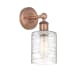 A thumbnail of the Innovations Lighting 616-1W-12-5 Cobbleskill Sconce Antique Copper / Deco Swirl