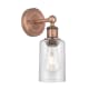 A thumbnail of the Innovations Lighting 616-1W-11-4 Clymer Sconce Antique Copper / Seedy