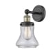 A thumbnail of the Innovations Lighting 616-1W-10-7 Bellmont Sconce Black Antique Brass / Seedy