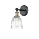A thumbnail of the Innovations Lighting 616-1W-12-6 Brookfield Sconce Black Antique Brass / Clear