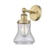 A thumbnail of the Innovations Lighting 616-1W-10-7 Bellmont Sconce Brushed Brass / Seedy