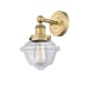 A thumbnail of the Innovations Lighting 616-1W-10-7 Oxford Sconce Brushed Brass / Clear