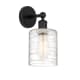 A thumbnail of the Innovations Lighting 616-1W-12-5 Cobbleskill Sconce Matte Black / Deco Swirl