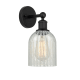 A thumbnail of the Innovations Lighting 616-1W-12-5 Caledonia Sconce Matte Black / Mouchette