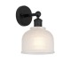 A thumbnail of the Innovations Lighting 616-1W-11-6 Dayton Sconce Matte Black / White