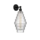 A thumbnail of the Innovations Lighting 616-1W-20-8 Cascade Sconce Matte Black / Clear