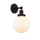 A thumbnail of the Innovations Lighting 616-1W-10-7-L Beacon Sconce Oil Rubbed Bronze / Matte White