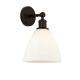 A thumbnail of the Innovations Lighting 616-1W-12-8 Bristol Sconce Oil Rubbed Bronze / Matte White