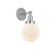 A thumbnail of the Innovations Lighting 616-1W-10-7 Beacon Sconce Polished Chrome / Matte White