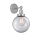 A thumbnail of the Innovations Lighting 616-1W-10-7-L Beacon Sconce Polished Chrome / Clear