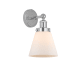 A thumbnail of the Innovations Lighting 616-1W-10-7 Cone Sconce Polished Chrome / Matte White