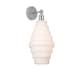 A thumbnail of the Innovations Lighting 616-1W-20-8 Cascade Sconce Polished Chrome / White